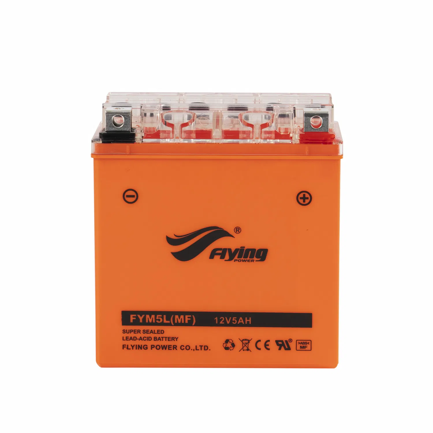 12N5L-BS 1.9kg Мотоциклетный аккумулятор, свинцово-кислотный, необслуживаемый, активированный