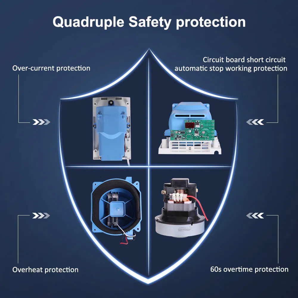 Bathroom Public Power Dryer Washroom Wall Mounted Small Automatic Hand Dryer