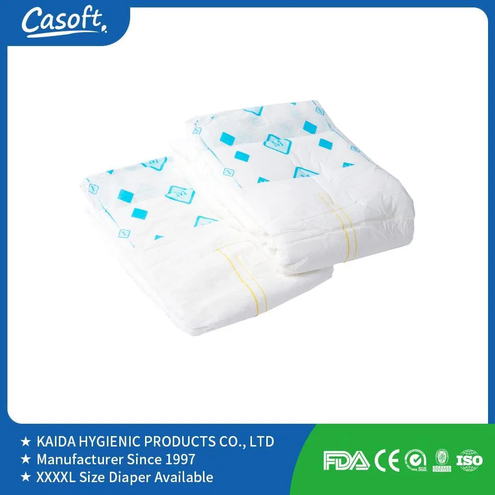Casoft China Manufacturer New Rts Fast Delivery Adult Diaper Pants Cheapest Price Adult Nappy for Elderly with SGS ISO9001 ISO13485 Adult Diapers