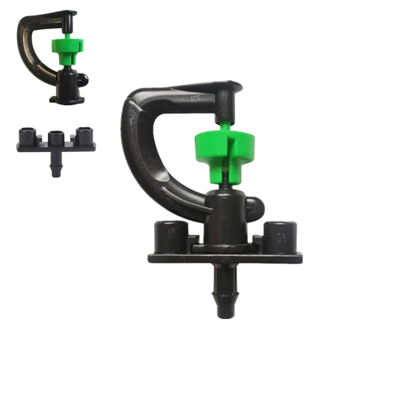 Atomized Watering Aluminum Head Atomized G-Type Micro-Sprinkler Green Lawn 360 Degrees of Irrigation Upside Down Hanging Dust Wholesale