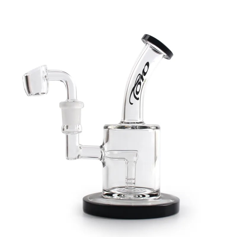Glass pipe Oil Rig 5mm Thickness Banger Nail pipes Female Joint 14.5mm Bubbler DAB Rig Hookahs