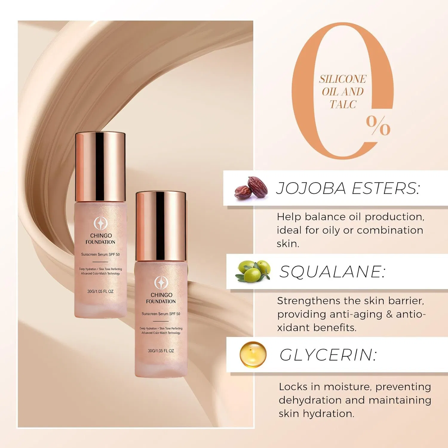 Powerful Concealing Long-Wear Even Liquid Foundation