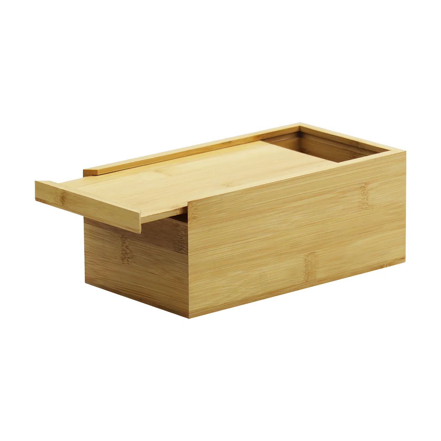 Custom Multifunctional Wooden Napkin Organizer Container Facial Tissue Box Holder Bamboo Tissue Box for Home