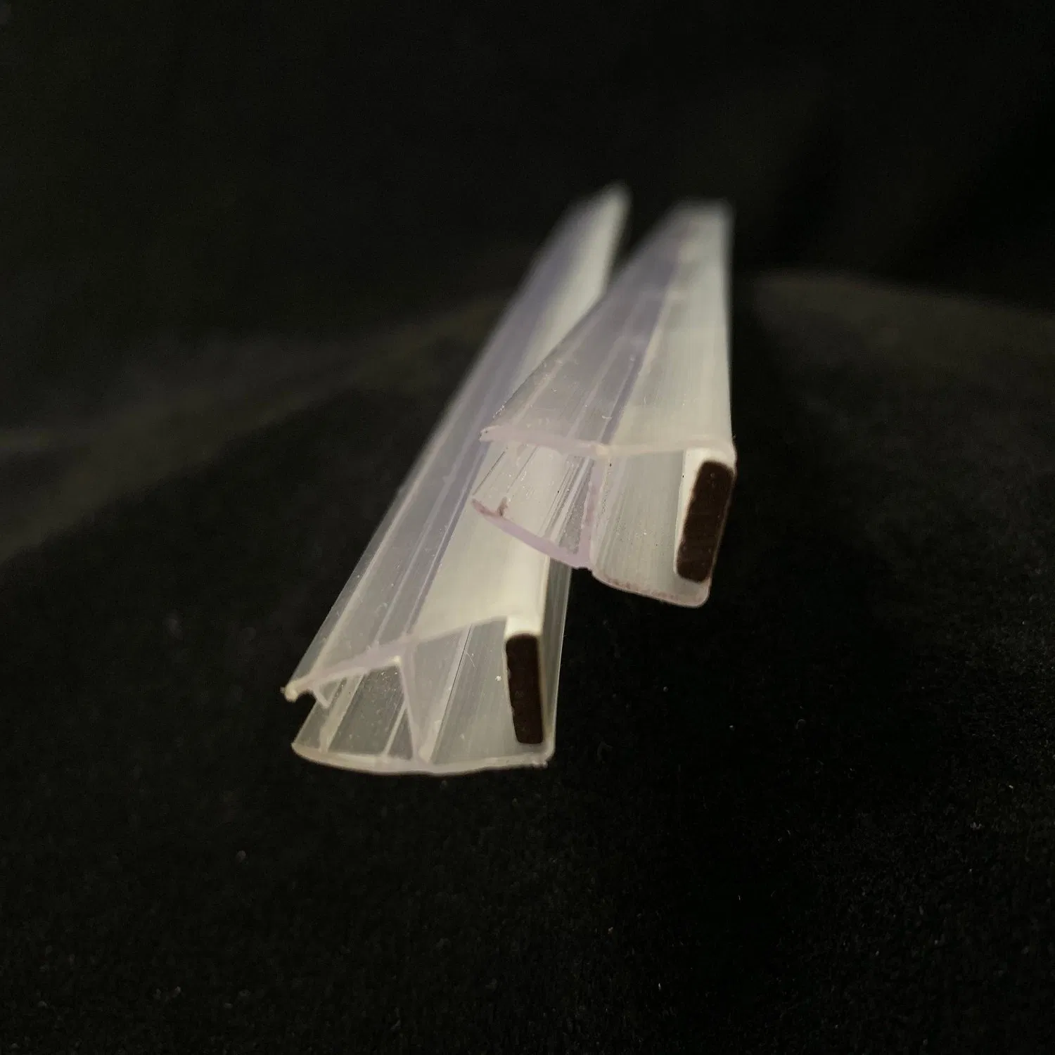Factory Price PVC Shower Door Seal Extrusion Plastic Profile Magnetic Plastic Profile