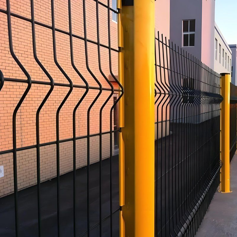 Durable 3D Curvy Welded Fence Road Guardrail for Safety