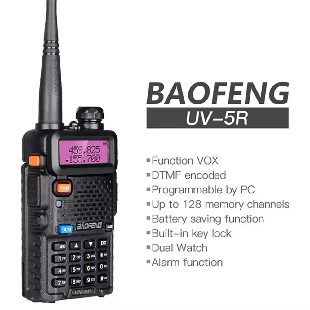 Радиостанция Baofeng UV-5R 8W, 4 шт.