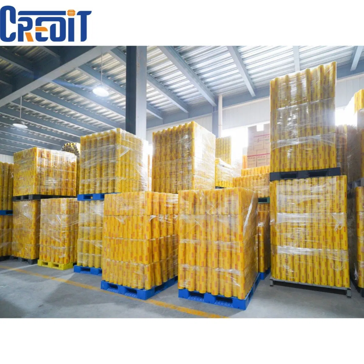 High Quality Food Grade PVC Plastic Wrap Cling Film Jumbo Rolls