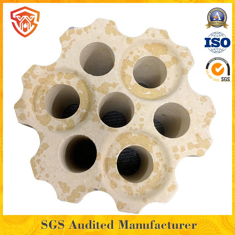 Customized Hole Number High Temperature Resistant High Checker Brick Refractory Brick