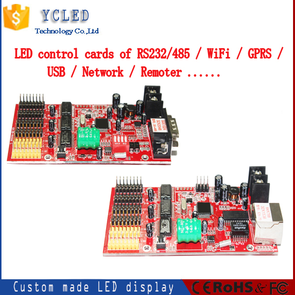 LED Board Controller with LAN Port Connection