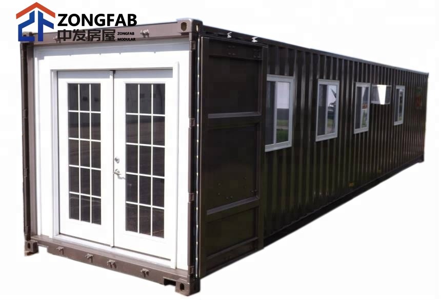 Second Hand Shipping Container Transform Renovation House with A/C Bathroom Kitchen