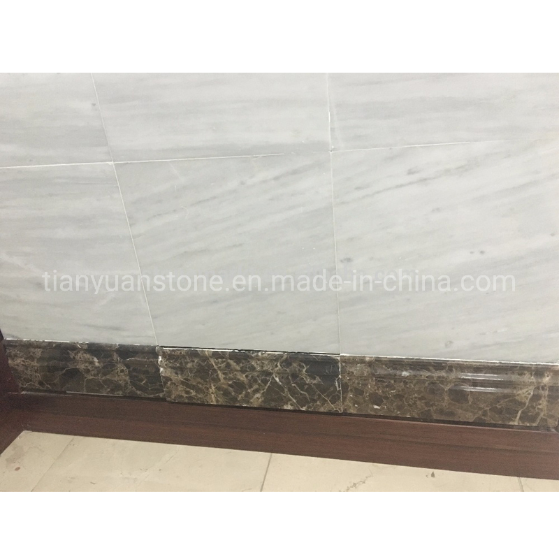 Brown Marble Stone Board/Skirting/Plinth/Skirting for Interior Decoration