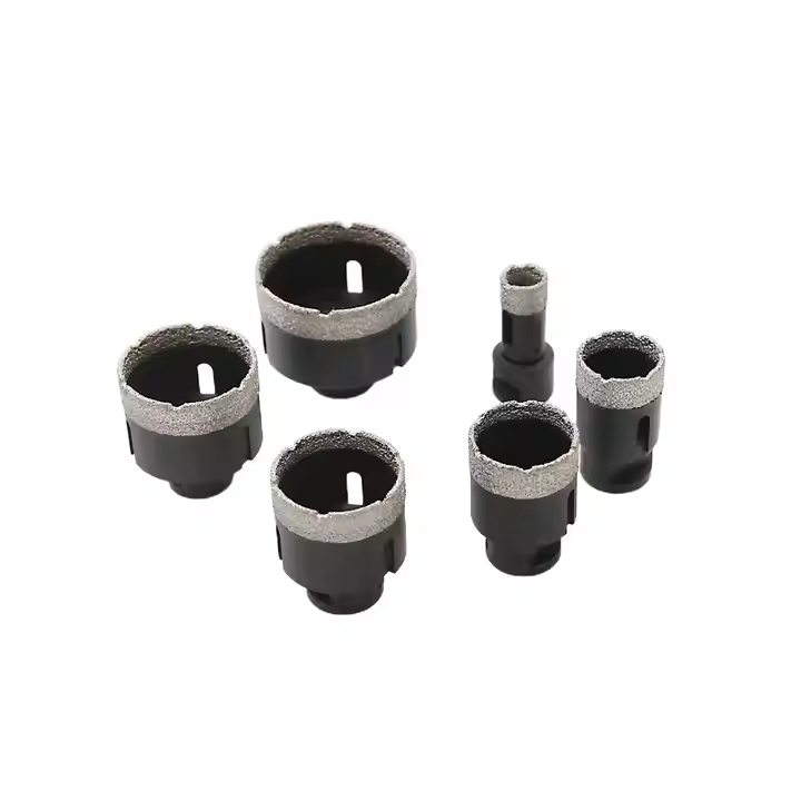 High Quality 5-70mm Diamond Drill Bit Hole Saw Cutter Vacuum Brazed Diamond Core Drill Bit Set for Porcelain Tile Marble Granite