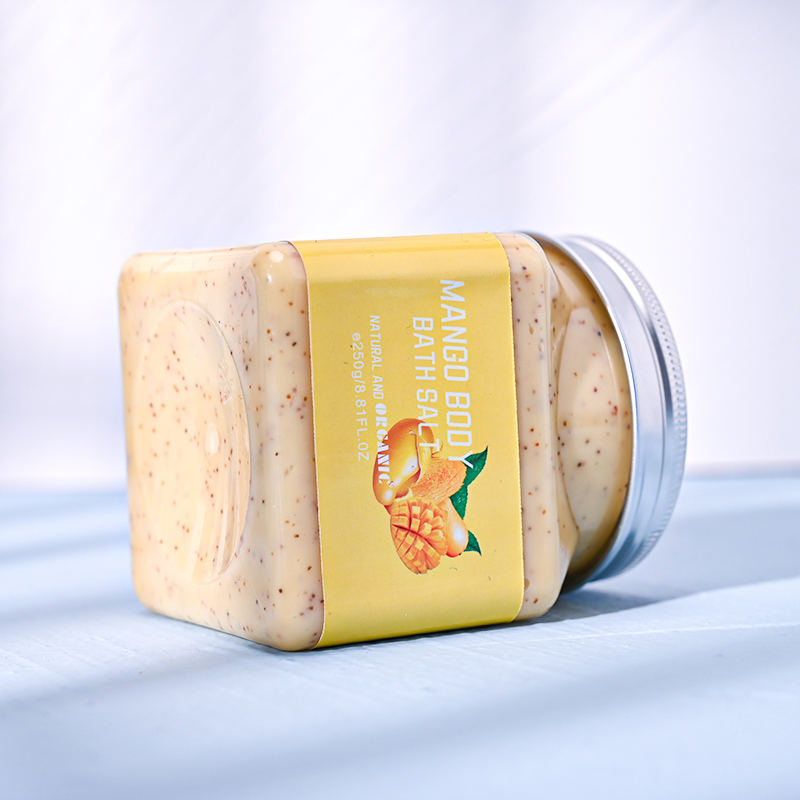 Beauty Cosmetics Skin Care Exfoliating Whitening Moisturizing Mango Face Body Scrub