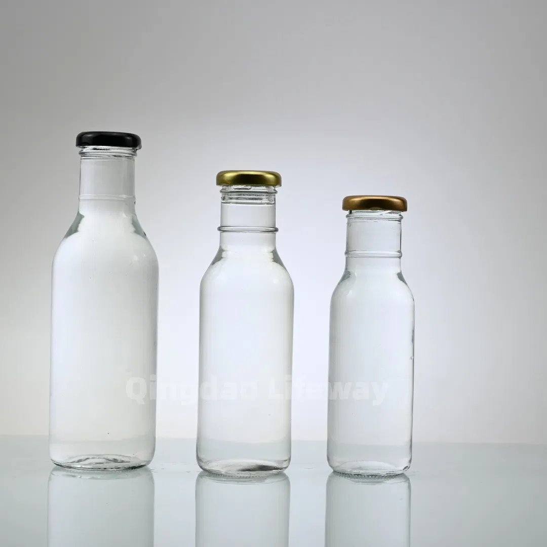 32oz Beverage Drinking Glass Water Glass Liquor Bottles Glass Juice Bottle with Swing Top Stopper