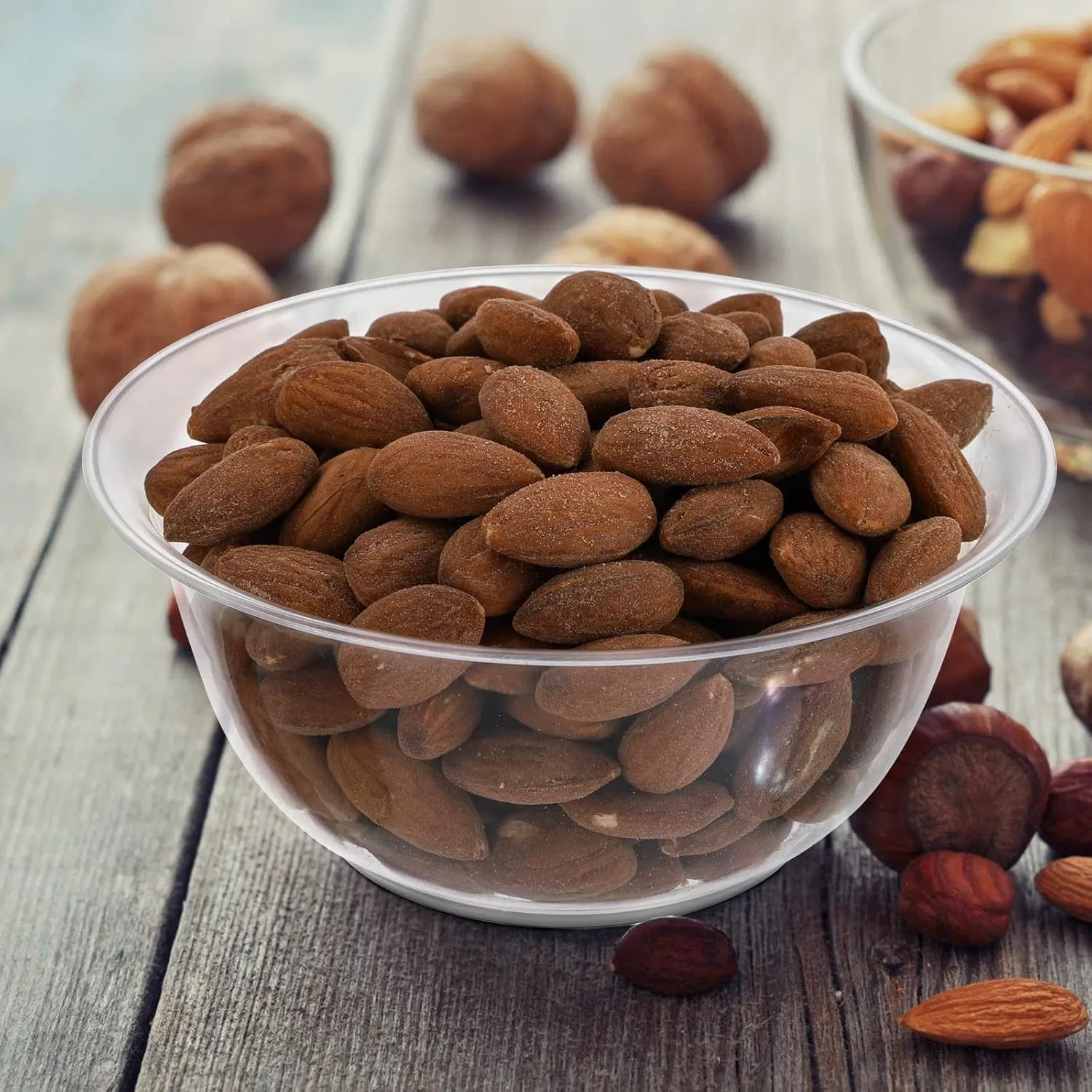 Clear Premium PP Bowls, Disposable Hard Soup Bowls Salad Bowl, Dessert Size Party Bowls for Wedding, Catering, Parties, Buffets, Events, or Everyday