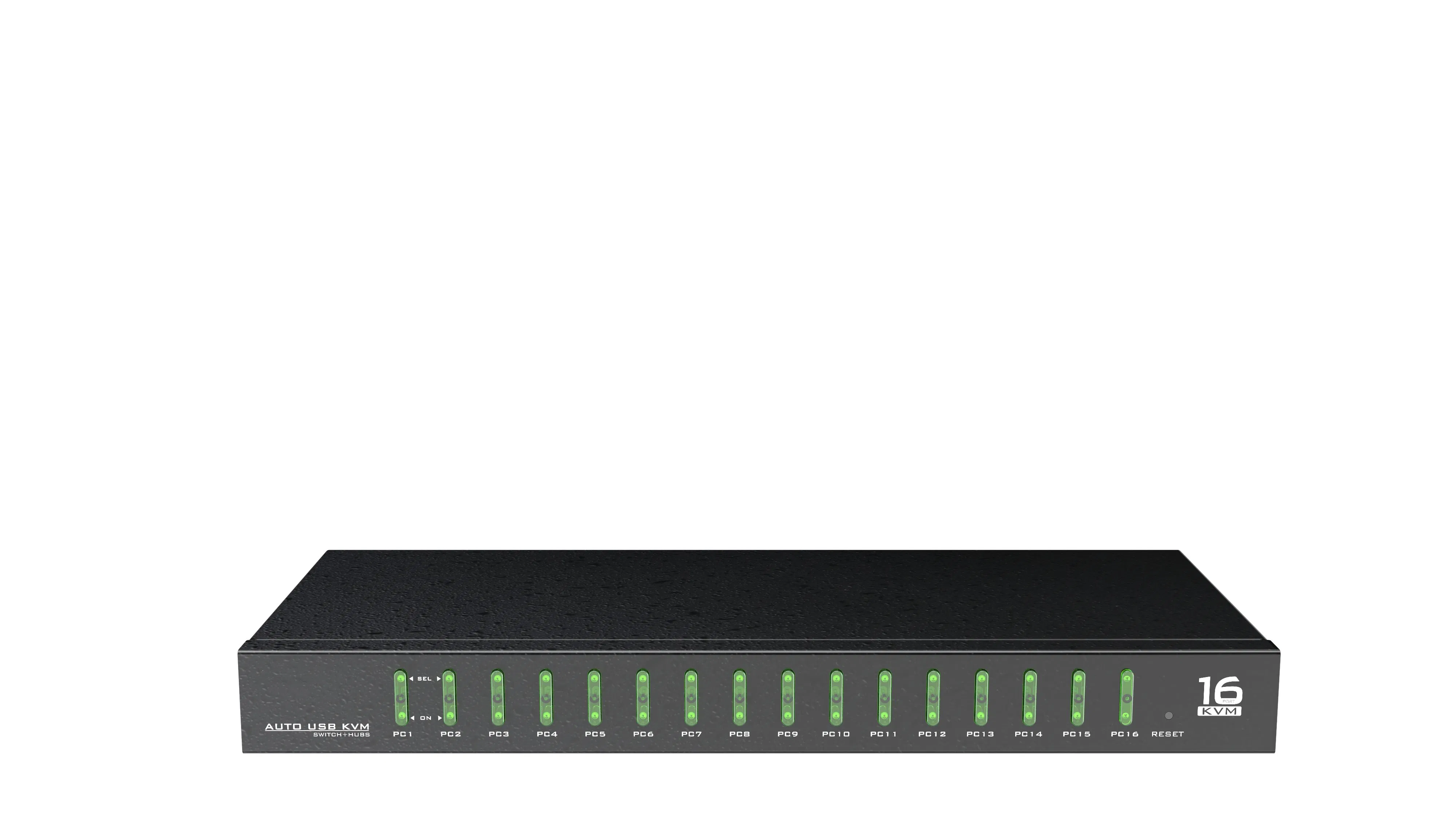 KVM-переключатель Caratar 16 портов HDMI 4K, 1U