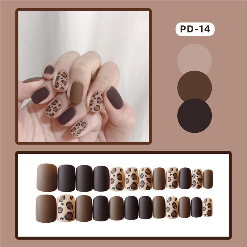 False Nail Factory Directly Sell New Trendy 24PCS Fake Nails for Nail Art Beauty