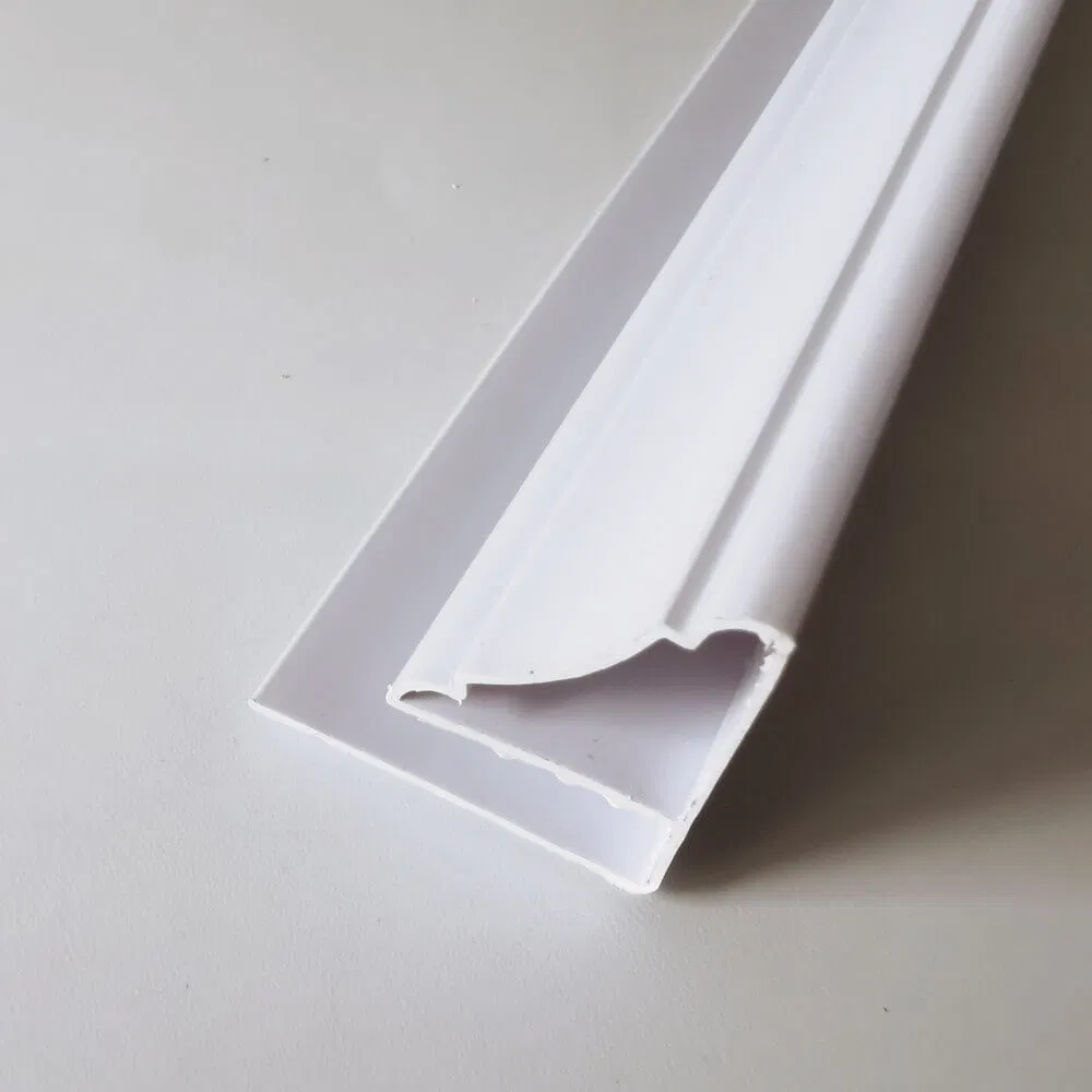 Beatiful White Color PVC Ceiling Corner and Decoration Clip