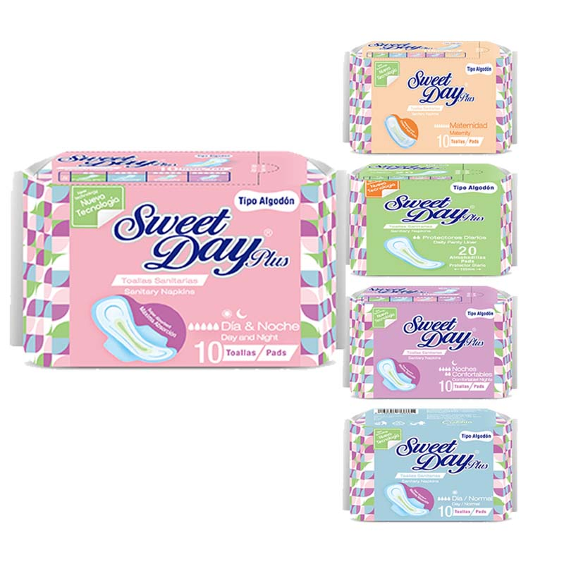 Factory Price Unique Menstrual Pads Feminine Pads Sanitary Product Very Thick Anion Sanitary Napkin Extra Long Wholesale A Grade Bamboo Women Sanitary Pad