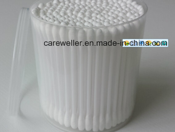 Cotton Bud/ Plastic Stick Cotton Bud/ Double Head Cotton Bud for Cosmestic Use