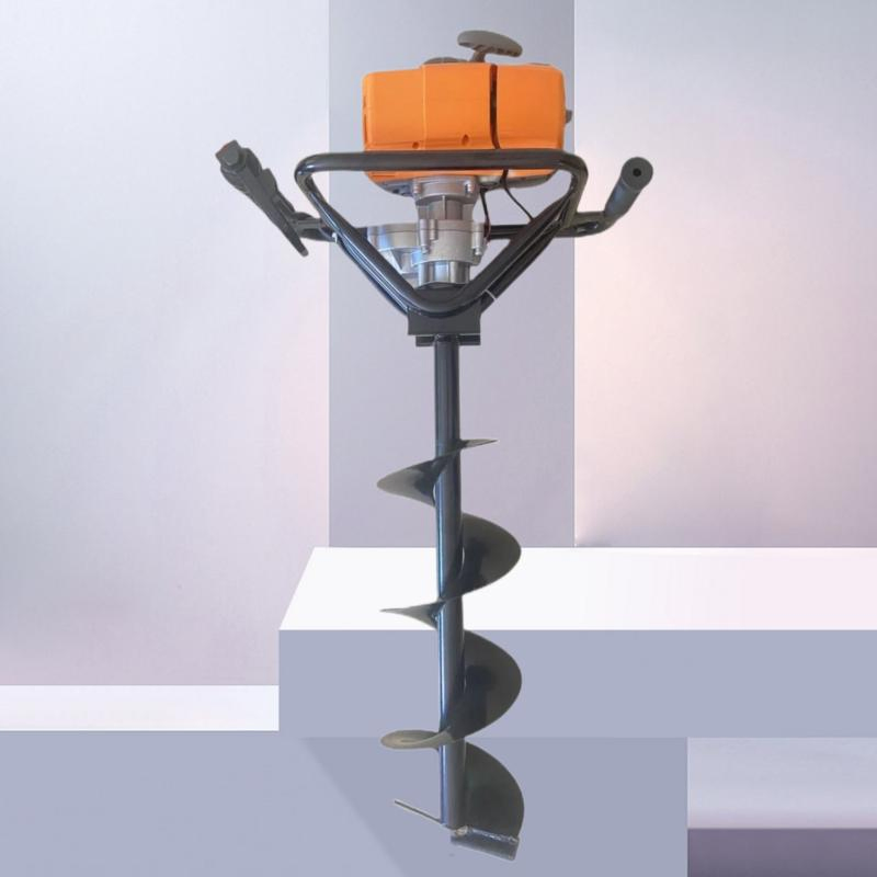 52cc Gasoline Earth Auger Machine for Agricultural and Farm Drilling