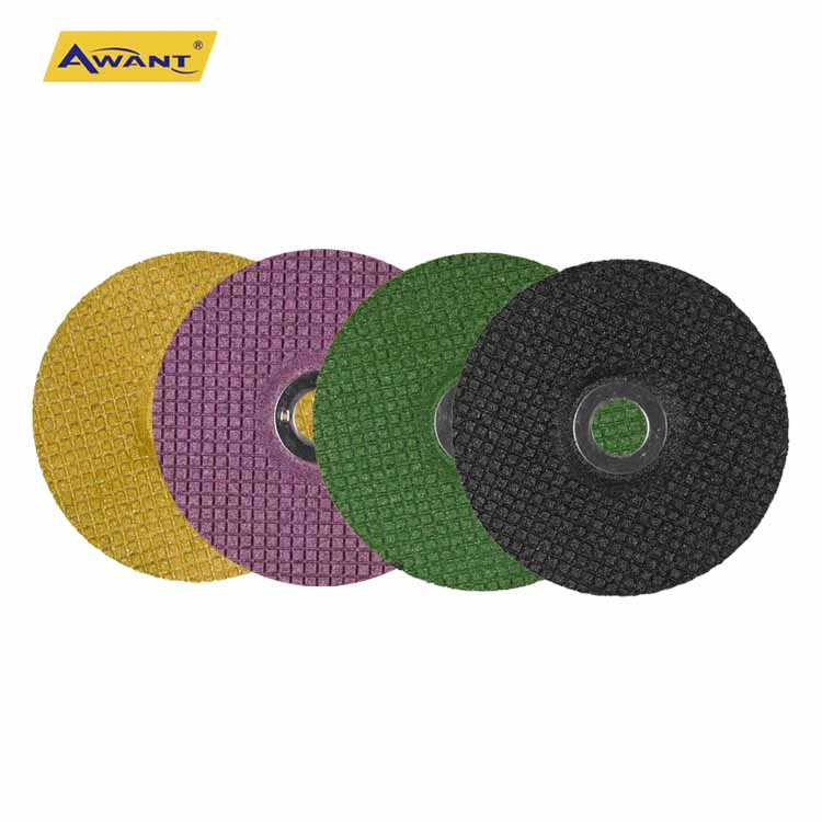 125mm Black Two Net Superior Cast Iron Grinding Wheel for Inox Metal