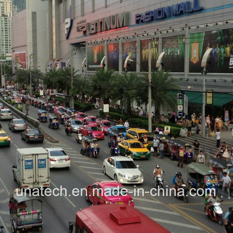 Outdoor Wall-Mounted Aluminium Tri-Prism Triple Fabric PVC Prisma Billboard