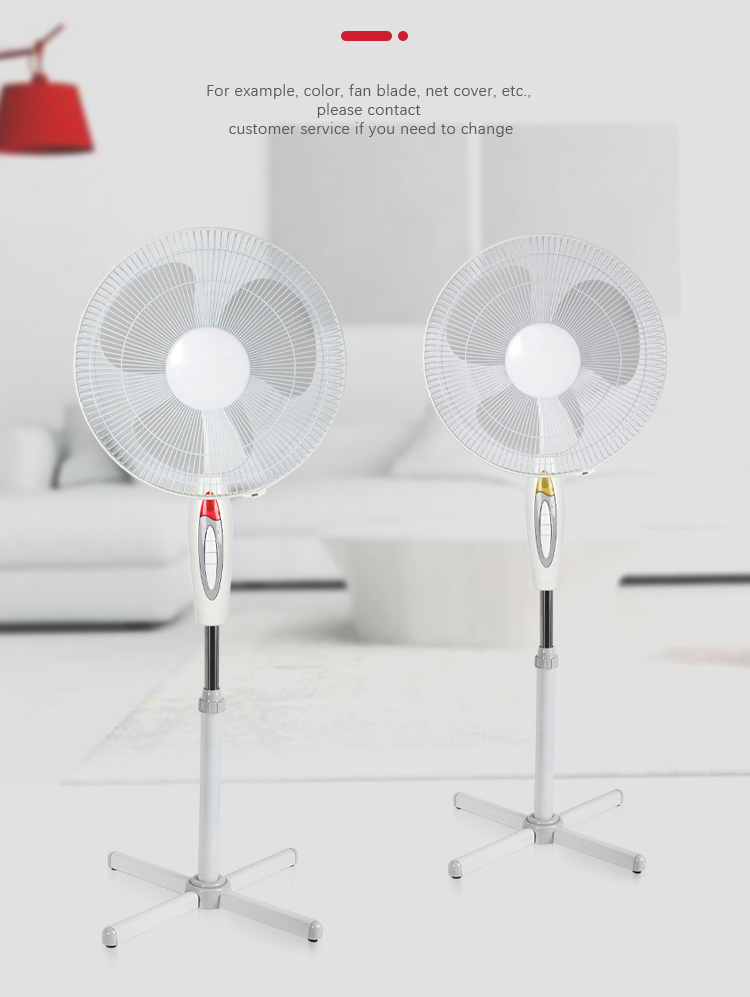 Cooling Stand Fan with Cross Base with Cheapest Price