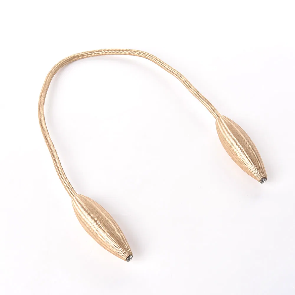 Wheat Shape Twist Rope Curtain Tie Backs Window Curtains Holdbacks Hook Clips