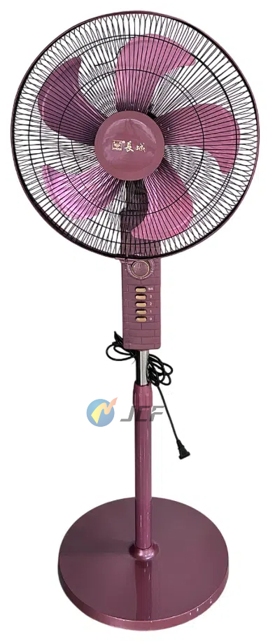 18 Inch Electronic Fan Stand Fan Pedestal Fan Five Blade Wind Speed Floor Fan