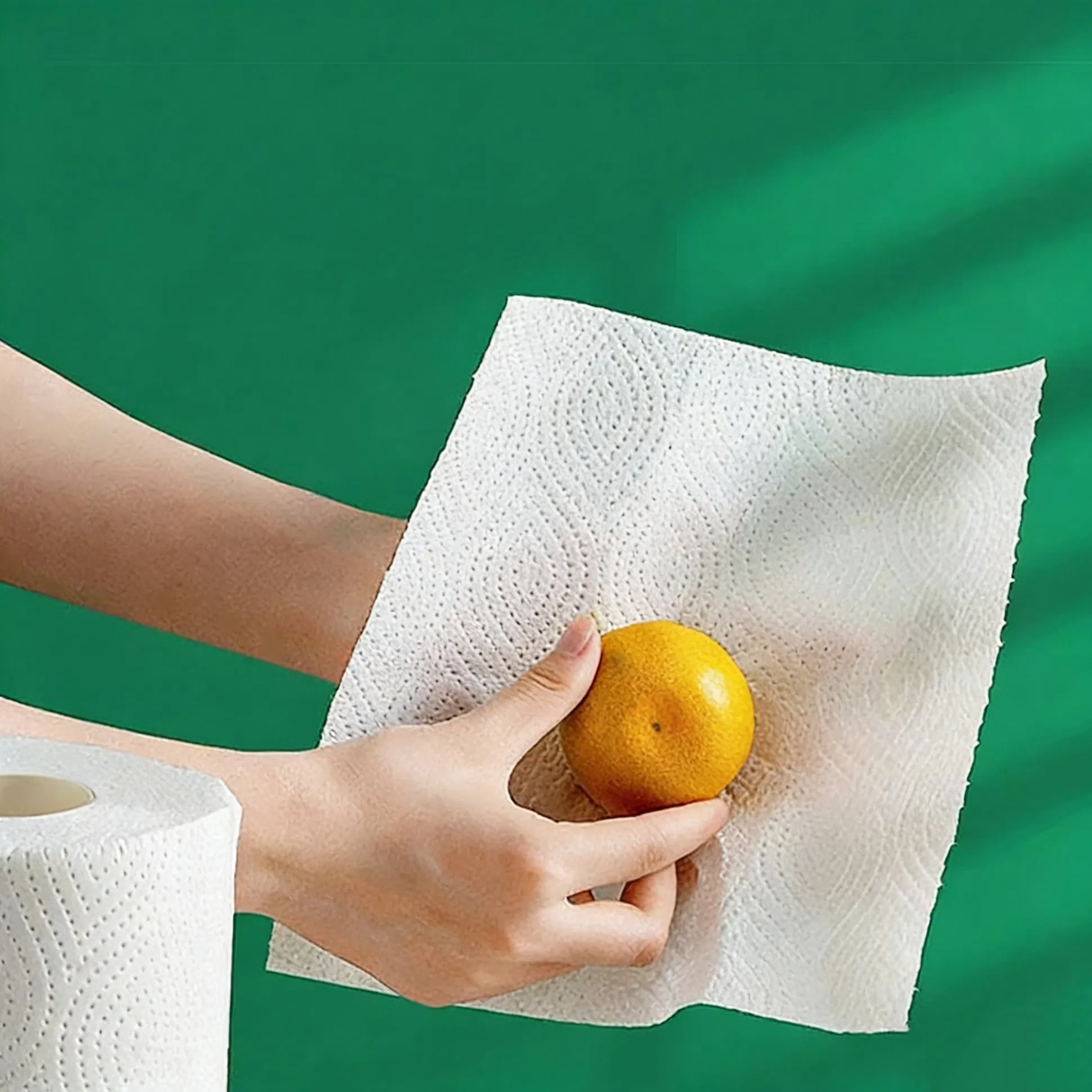 Factory Direct Supply 2 Ply Virgin Wood Pulp Kitchen Paper Towel and Soft Kitchen Paper Towel for Multipurpose Cleaning