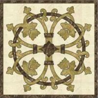 Decoration Material Marble Beige & Brown Pattern Tile/Waterjet Flooring