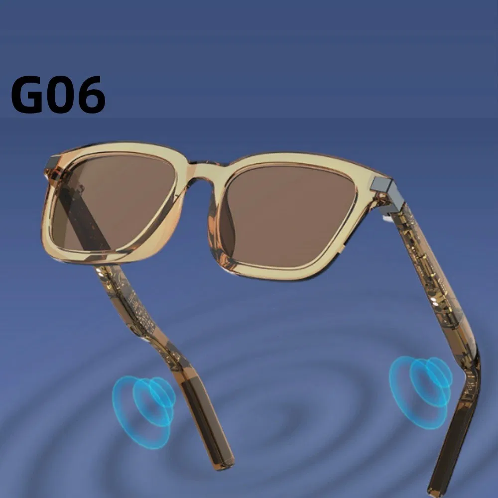 Custom Smart Glasses, Bluetooth Sunglasses with Built-in Microphone Speakers Touch Voice Assistant for Men Women