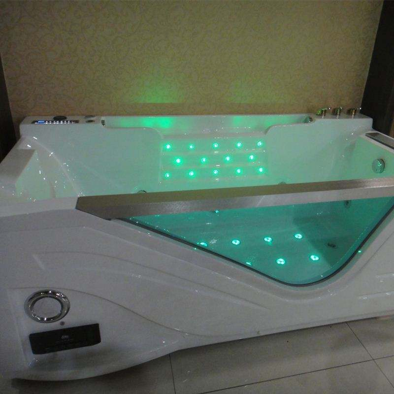 Массажная ванна HANSE HS-B308 с гидромассажем, черная