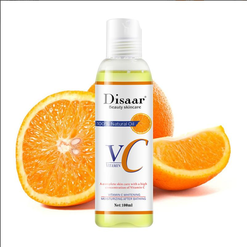 Disaar Vitamin C Body Lotion Brightens Skin Massage Oil Body Oil