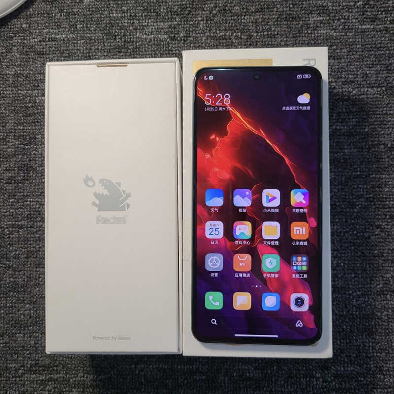 Mobile Phone Second-Hand Phone OLED Screen Gaming Phone Phone K50 with 120W Fast Charger