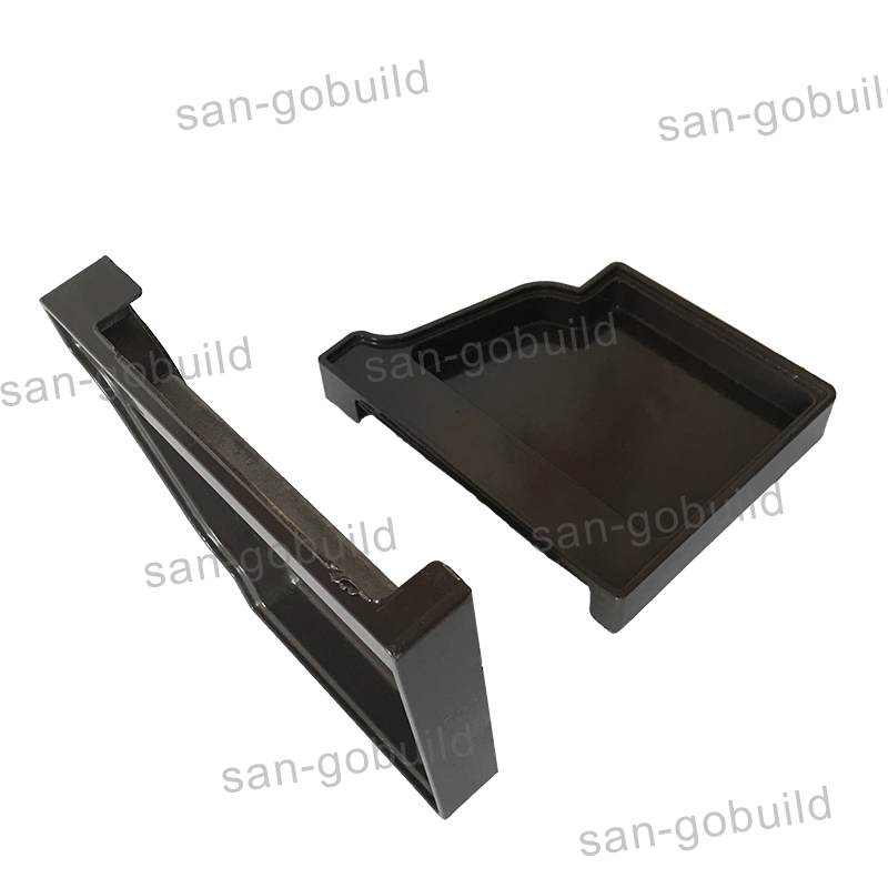 Construction Real Estate Metal Building Materials Green House Roof Rainwater Drainage System Steel K Style Rain Gutter