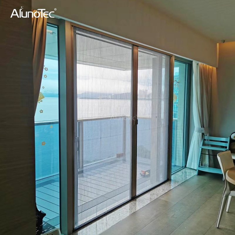 Wholesale Manufacturer Window Mosquito Netting Retractable Fiberglass Fly Screens Sliding Screen