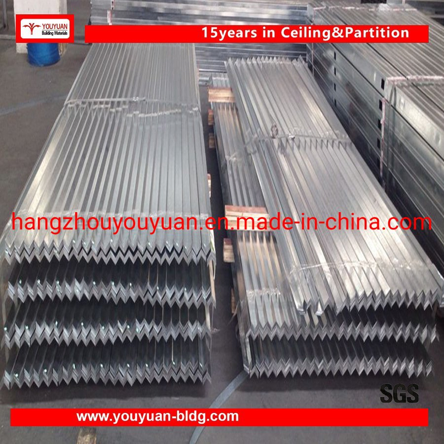 Galvanized Light Gauge Steel Ceiling Profile Drywall Extruded Metal Omega Profiles