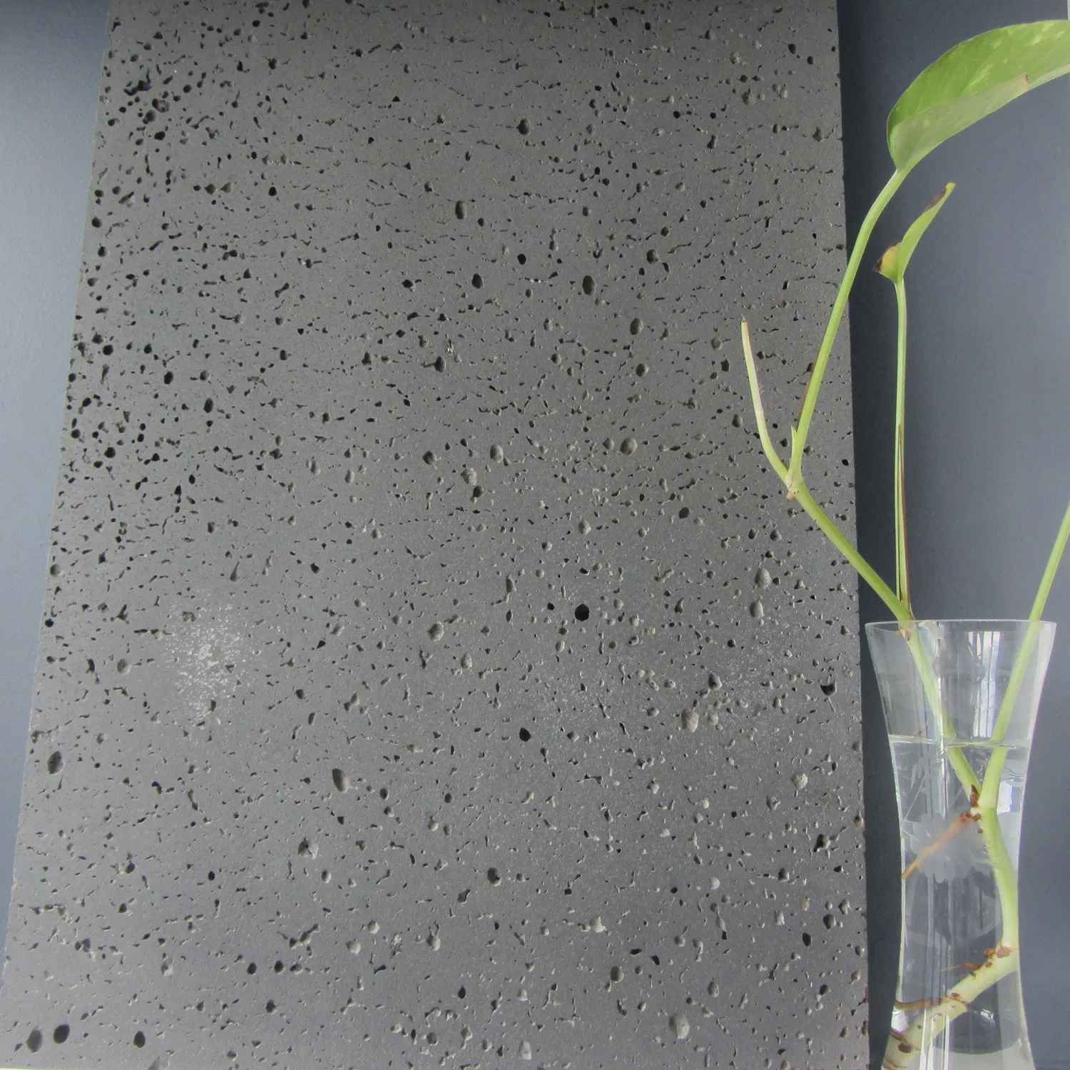 Wholesale Hainan Natural Stone Big Hole Honed Surface Basaltic Lava