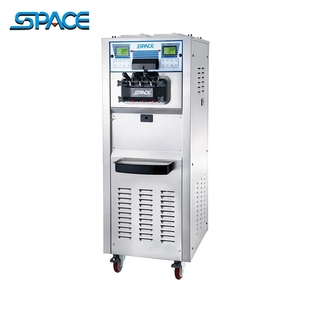 Big Capacity 3 Nozzel Commercial Soft Serve Ice Cream Machine