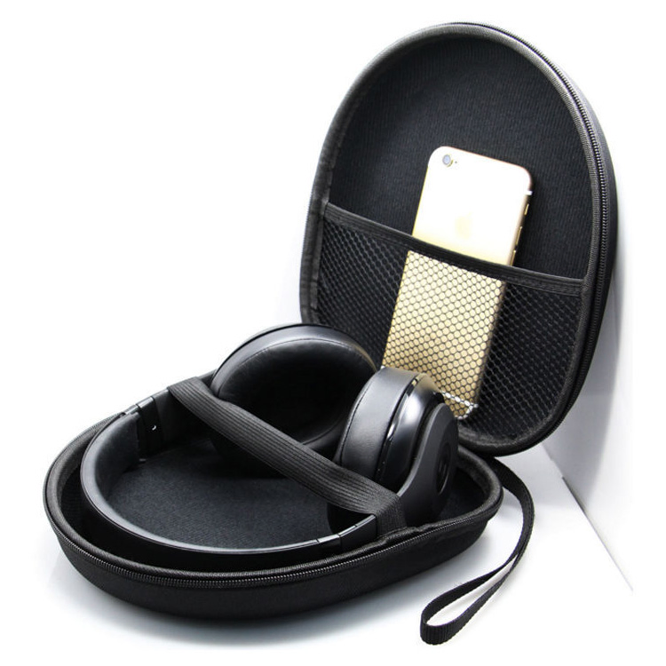 Чехол для наушников EVA, черный, водонепроницаемый