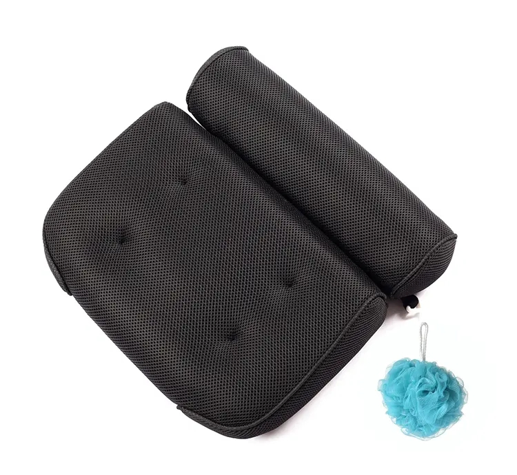 High Quality Lifegoods Luxury Black SPA Bath Pillow