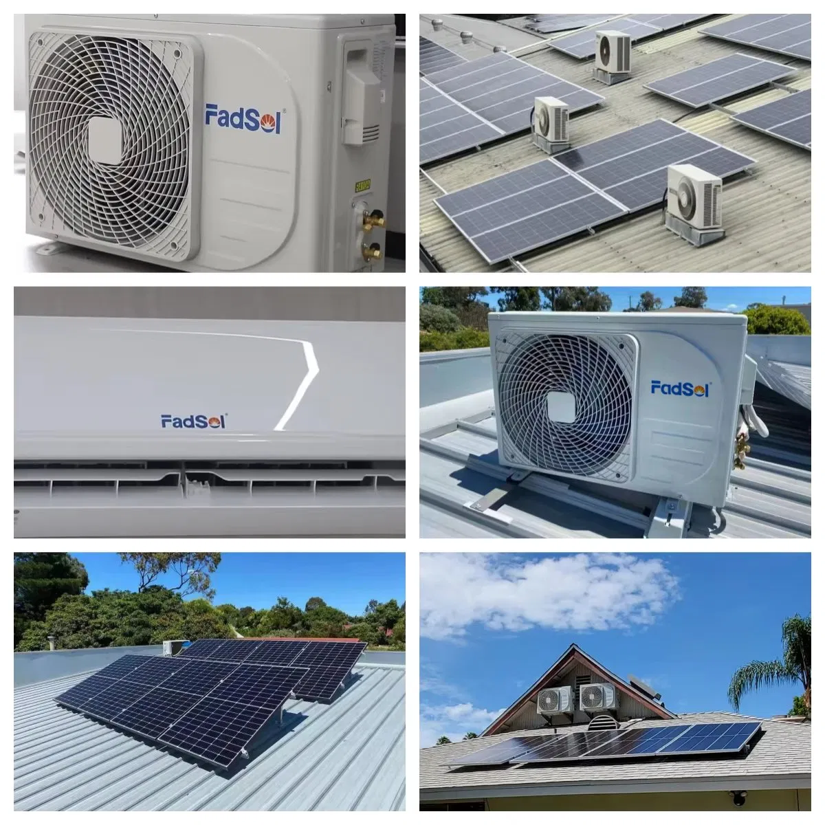 Solar Air Conditioning AC/DC Hybrid