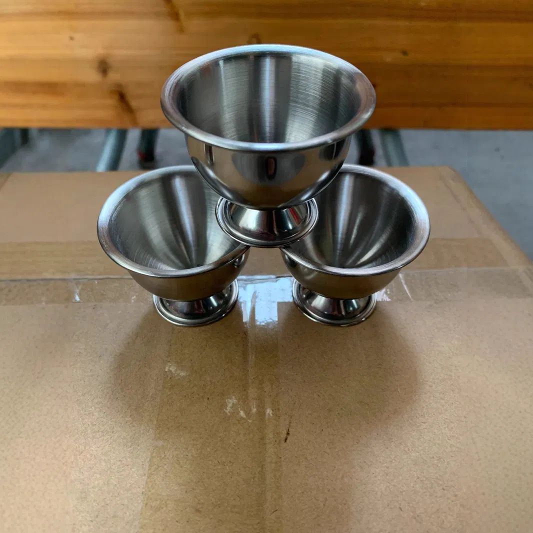 Stylish Stainless Steel Egg Cup for Japanese Cuisine and Dining