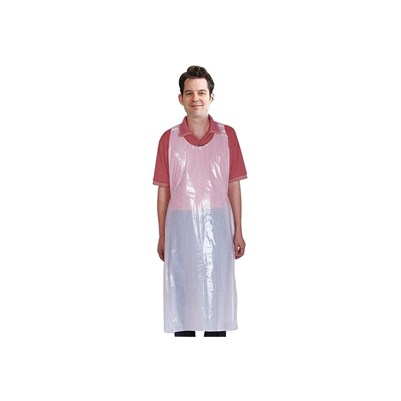 Wholesale Stain Water Resistant Adults Cleaning PE Apron for Home Restaurant