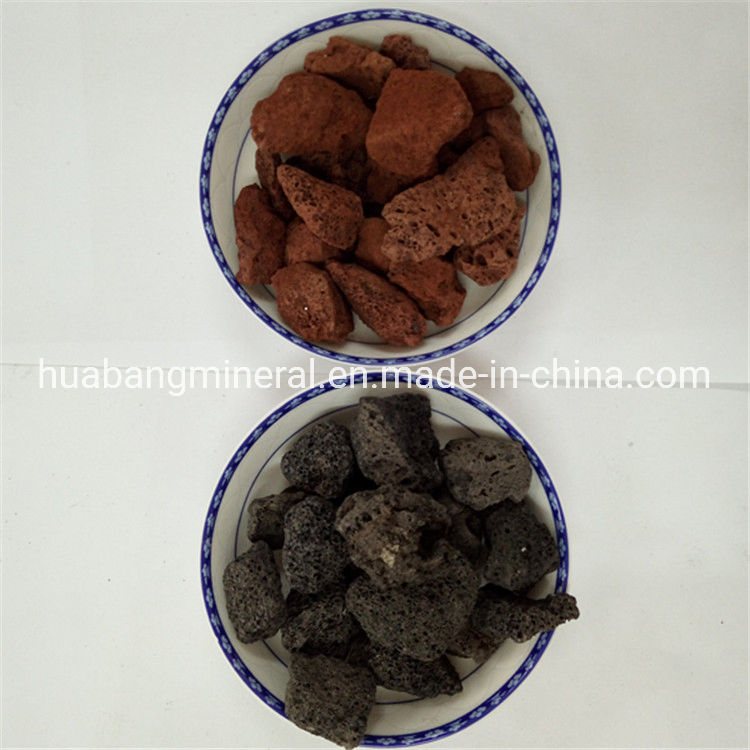 White/Red/Black Lava Srone Rock Prices Red Volcanic Grill Stone Natural Baslat Stone for Oil Cooking
