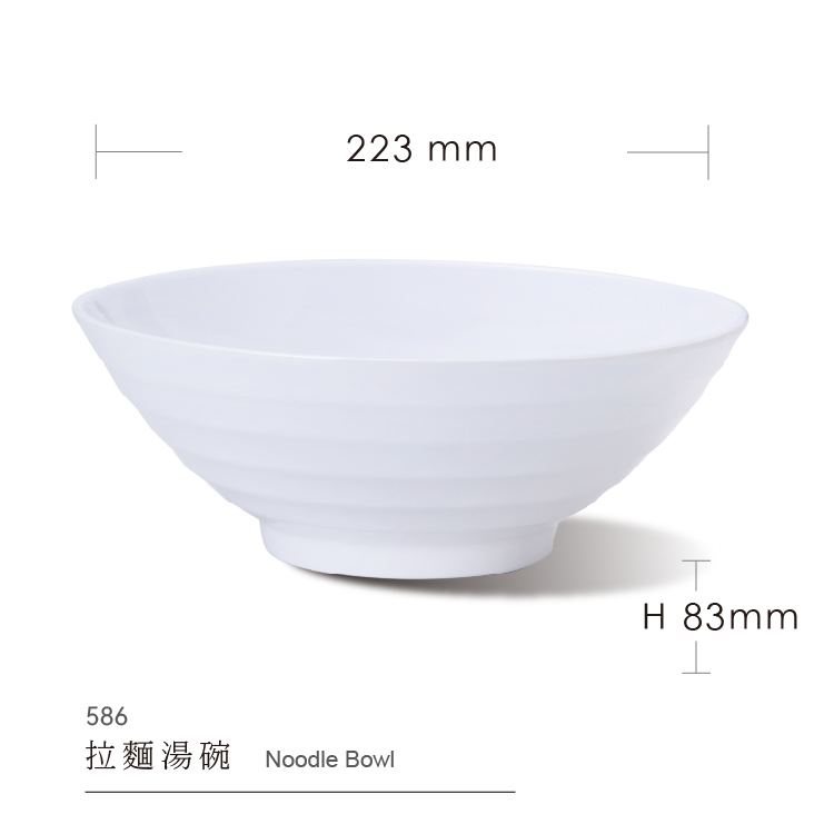 Classic Noodle Bowl Melamine Material Custom Bowl Japanese Noodle Bowl