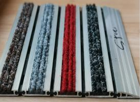 Aluminium Alloy Durable High-Traffic Entrance Dust Removal Modular Door Mat