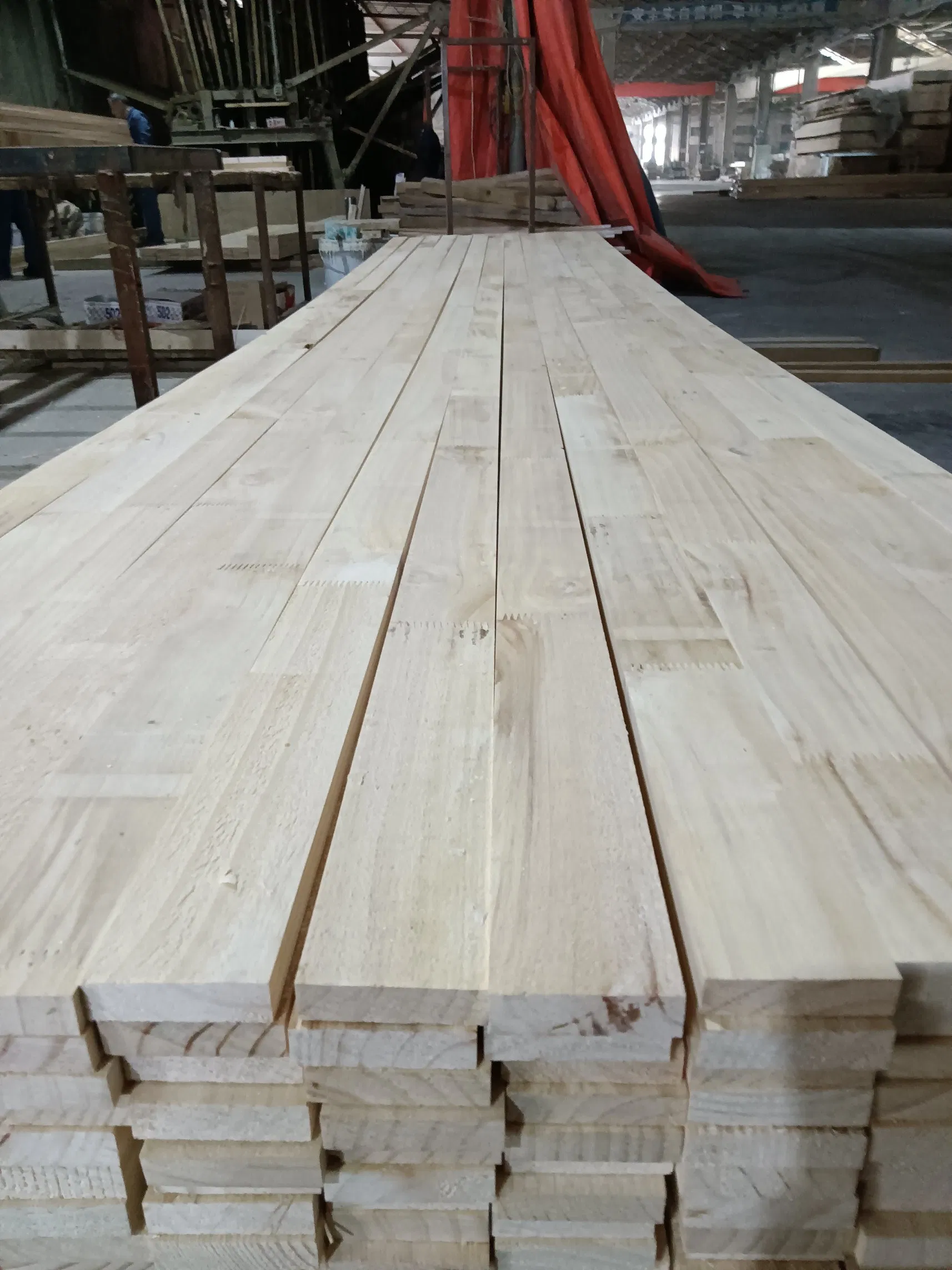 Factory Wood Finger Jointed Board Paulownia Pine Poplar board